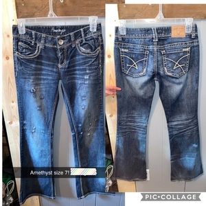 Amethyst jeans! Size 7.